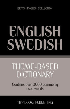 Theme-based dictionary British English-Swedish - 3000 words