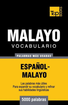 Vocabulario espa??l-malayo - 5000 palabras m?? usadas