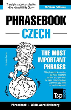 English-Czech phrasebook and 3000-word topical vocabulary