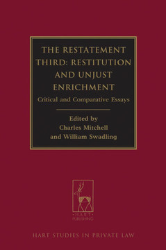 The Restatement Third: Restitution and Unjust Enrichment: Critical and Comparative Essays