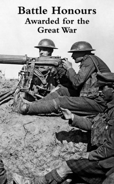 Battle Honours Awarded for the Great War.