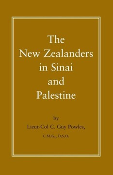 New Zealanders in Sinai and Palestine