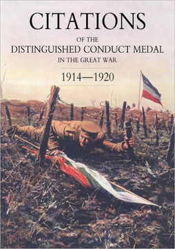 Citations of the Distinguished Conduct Medal 1914-1920: Section 1: Royal Flying Corps & Royal Air Force Foot Guards Yeomanry and Cavalry Citations of the Distinguished Conduct Medal 1914-1920: Section 1: Royal Flying Corps & Royal Air Force Foot Guards Yeomanry and Cavalry