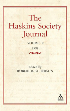 The Haskins Society Journal Studies in Medieval History: Volume 2 The Haskins Society Journal Studies in Medieval History: Volume 2