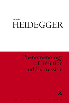 Phenomenology of Intuition and Expression: Theory of Philosophical Concept Formation