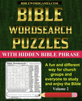 Bible Word Search Puzzles Volume 2