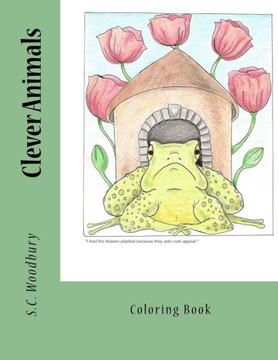 Clever Animals: Coloring Book