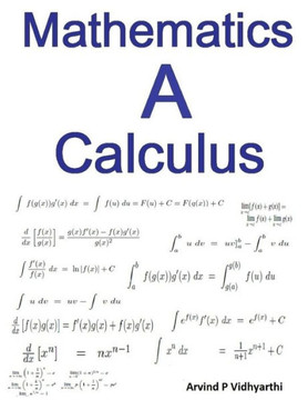 Mathematics A Calculus Mathematics A Calculus