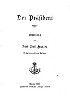 Der pr?sident, erz?hlung