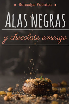 Alas negras y chocolate amargo