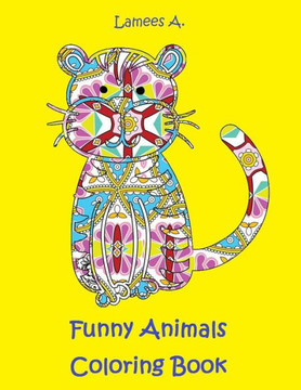 Funny Animals Coloring Book For Kids