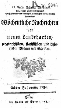 B?schings, Anton Friderich