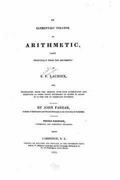 An elementary treatise on arithmetic