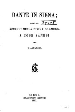 Dante in Siena