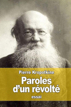 Paroles d'un r?volt?