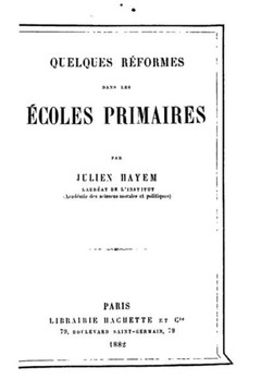 Quelques r?formes dans les ?coles primaires