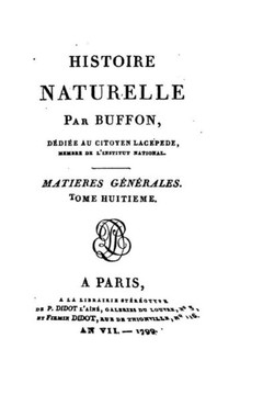 Histoire naturelle - Tome VIII