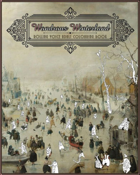 Wondrous Winterland: Adult Colouring Book