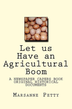 Let us Have an Agricultural Boom