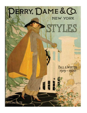 New York styles: fall and winter 1919-1920. by PERRY, DAME (1919) (Illustrated)