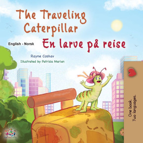 The Traveling Caterpillar (English Norwegian Bilingual Book for Kids) - Large Print