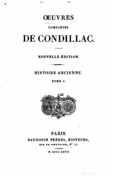 Oeuvres completes de Condillac, Histoire Ancienne - Tome I