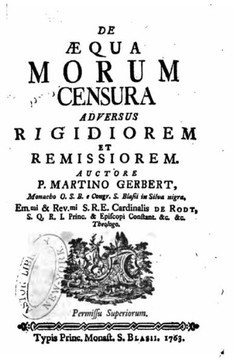 De ?qua morum censura adversus rigidiorem et remissiorem