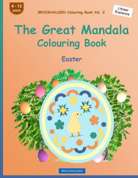 BROCKHAUSEN Colouring Book Vol. 2 - The Great Mandala Colouring Book: Easter