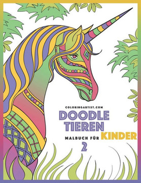 Doodle Tieren Malbuch f?r Kinder 2