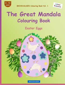 BROCKHAUSEN Colouring Book Vol. 1 - The Great Mandala Colouring Book: Easter Eggs