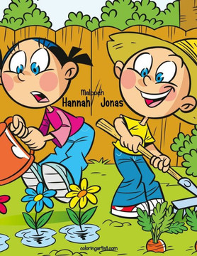 Malbuch Hannah und Jonas 1