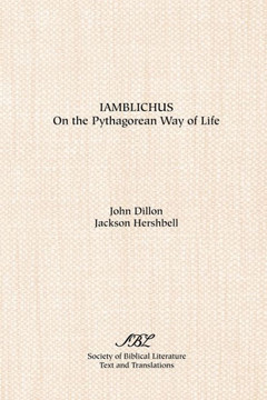 Iamblichus: On the Pythagorean Way of Life