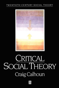 Critical Social Theory: Culture, History, and the Challenge of Difference