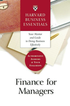 Finance for Managers Finance for Managers