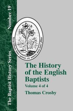 History of the English Baptists - Vol. 4