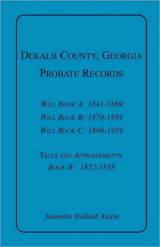 DeKalb County, Georgia, Probate Records