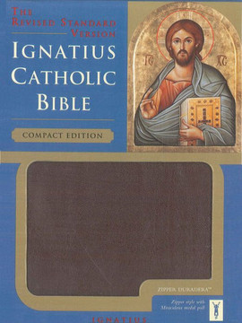 Ignatius Catholic Bible-RSV-Compact Zipper - Large Print