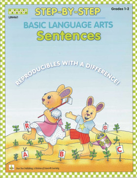 Step-By-Step Basic Language Arts: Sentences Grades 1-2