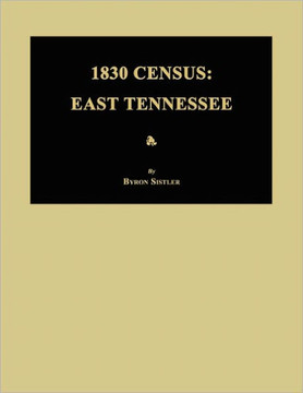 1830 Census: East Tennessee