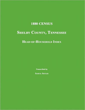 1880 Census: Shelby County, Tennessee. Head-Of-Household Index