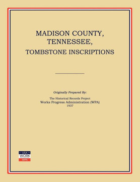 Madison County, Tennessee, Tombstone Inscriptions