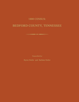 1880 Census: Bedford County, Tennessee