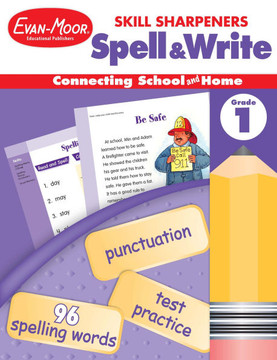 Skill Sharpeners: Spell & Write, Grade 1 Workbook Skill Sharpeners: Spell & Write, Grade 1 Workbook