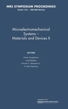 Microelectromechanical Systms v1139