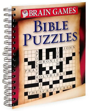 Brain Games - Bible Puzzles (Includes a Variety of Puzzle Types)
