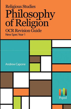 Religious Studies Philosophy Of Religion Ocr Revision Guide New Spec Year 1