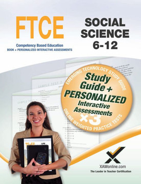 FTCE Social Science 6-12 Book and Online