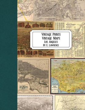 Vintage Prints : Vintage Maps: Los Angeles