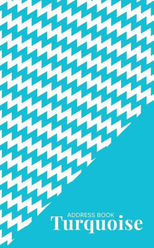 Address Book Turquoise