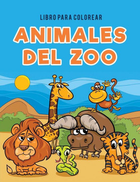 Libro para colorear animales del zoo